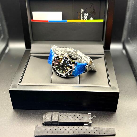 Zodiac x eBay Super Sea Wolf Automatic ZO9311 Limited Edition Diver Style Watch - Picture 8 of 17